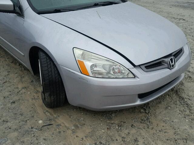 1HGCM66534A037424 - 2004 HONDA ACCORD EX SILVER photo 9