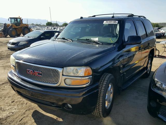 1GKEK63U54J263817 - 2004 GMC YUKON DENA BLACK photo 2