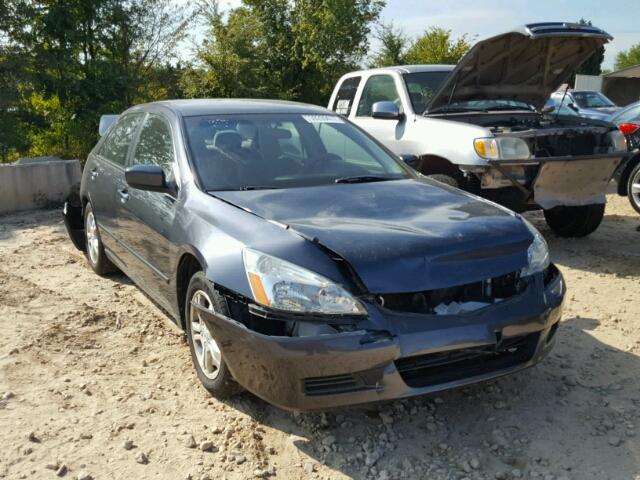 1HGCM56347A099900 - 2007 HONDA ACCORD SE BLUE photo 1