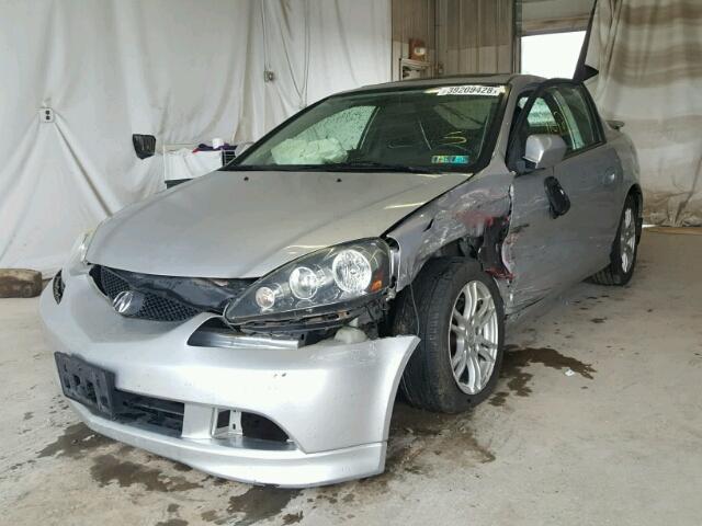 JH4DC548X6S008348 - 2006 ACURA RSX SILVER photo 2