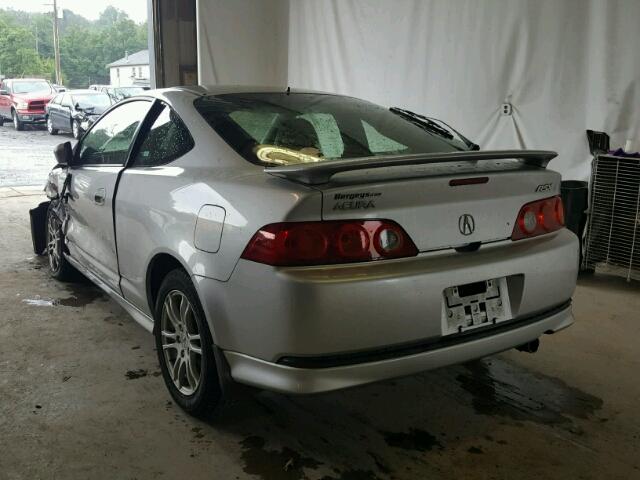 JH4DC548X6S008348 - 2006 ACURA RSX SILVER photo 3