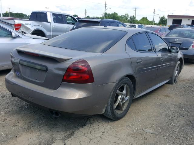 2G2WR554X71207748 - 2007 PONTIAC GRAND PRIX BROWN photo 4