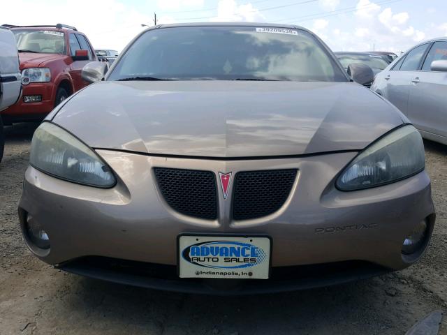 2G2WR554X71207748 - 2007 PONTIAC GRAND PRIX BROWN photo 9