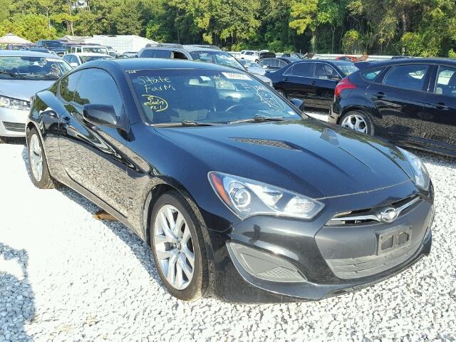 KMHHT6KD1DU113107 - 2013 HYUNDAI GENESIS CO BLACK photo 1