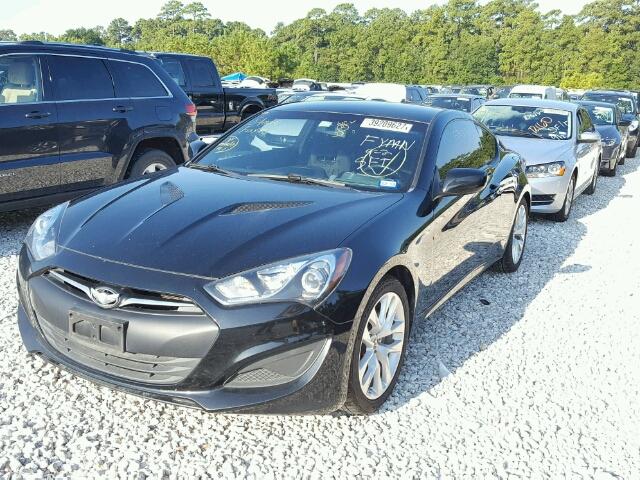 KMHHT6KD1DU113107 - 2013 HYUNDAI GENESIS CO BLACK photo 2