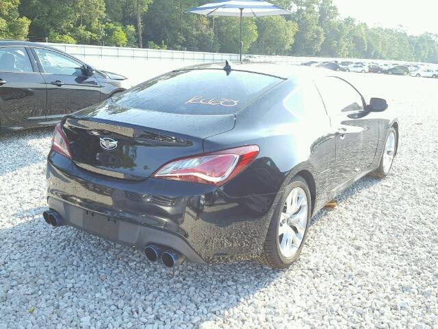 KMHHT6KD1DU113107 - 2013 HYUNDAI GENESIS CO BLACK photo 4