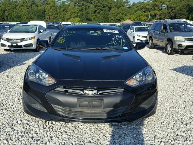 KMHHT6KD1DU113107 - 2013 HYUNDAI GENESIS CO BLACK photo 9