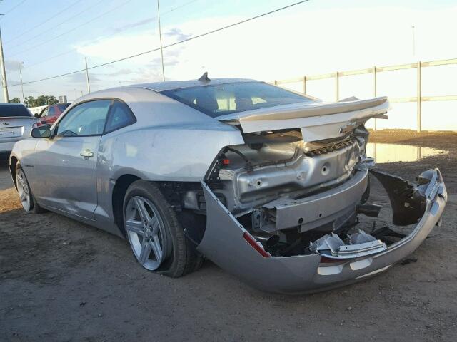 2G1FB1E31C9211238 - 2012 CHEVROLET CAMARO GRAY photo 3