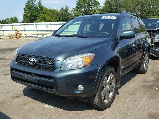 JTMBK32V185048246 - 2008 TOYOTA RAV4 SPORT GREEN photo 2