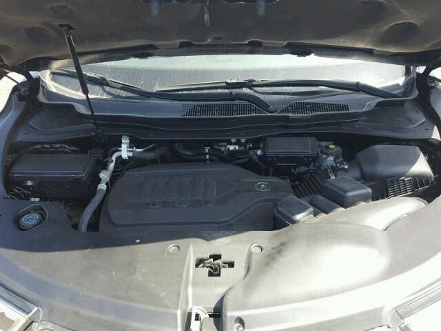 5FRYD4H82HB009349 - 2017 ACURA MDX ADVANC ყავისფერი ფოტო 7