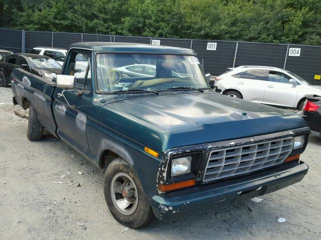 N0V1N39210748 - 1978 FORD F100 GREEN photo 1