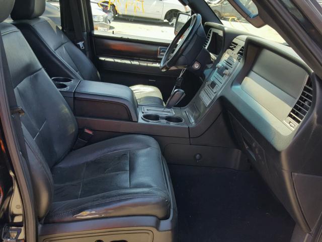 5LMFU27597LJ04385 - 2007 LINCOLN NAVIGATOR BLACK photo 5