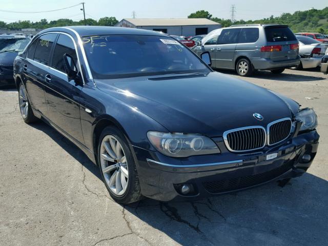 WBAHN83577DT73823 - 2007 BMW 750 BLUE photo 1