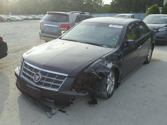 1G6DA67V480212532 - 2008 CADILLAC STS BLACK photo 2