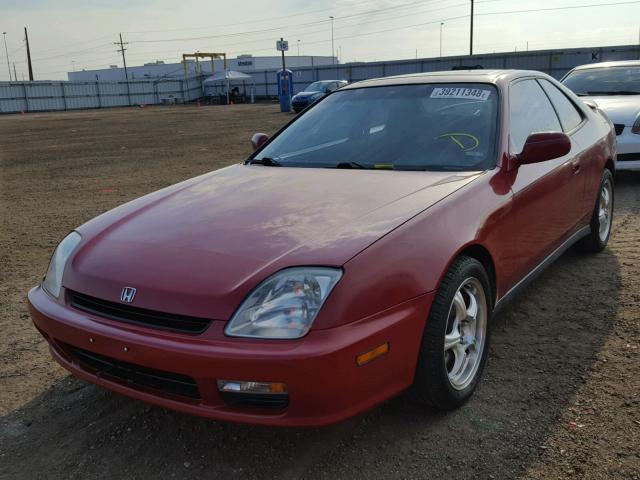 JHMBB6249VC010908 - 1997 HONDA PRELUDE RED photo 2