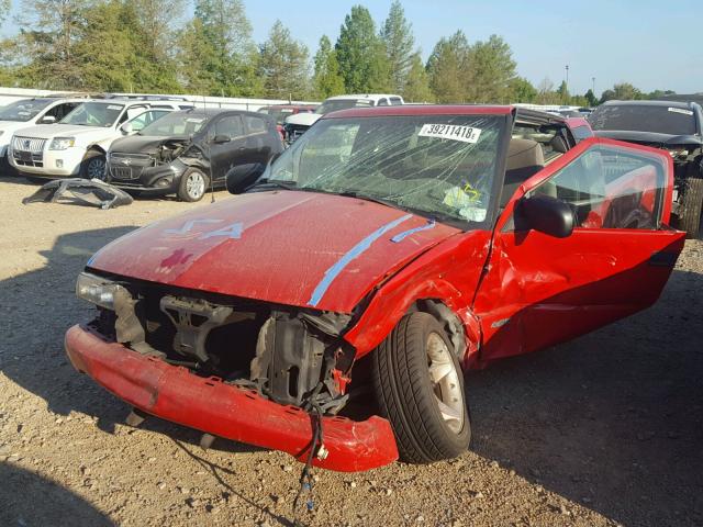 1GCCS19WX28108070 - 2002 CHEVROLET S TRUCK S1 RED photo 2