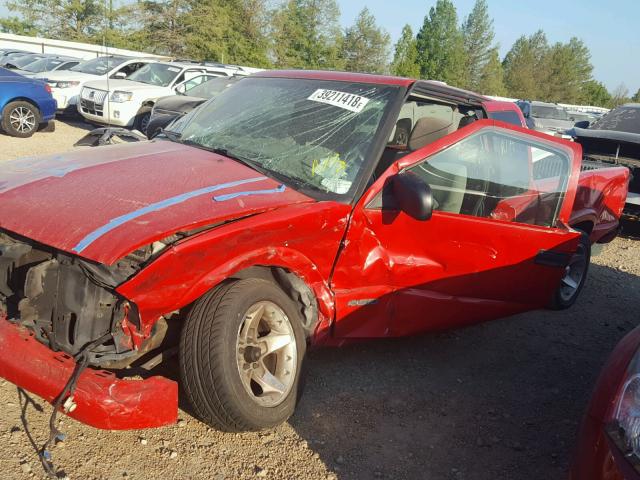 1GCCS19WX28108070 - 2002 CHEVROLET S TRUCK S1 RED photo 9