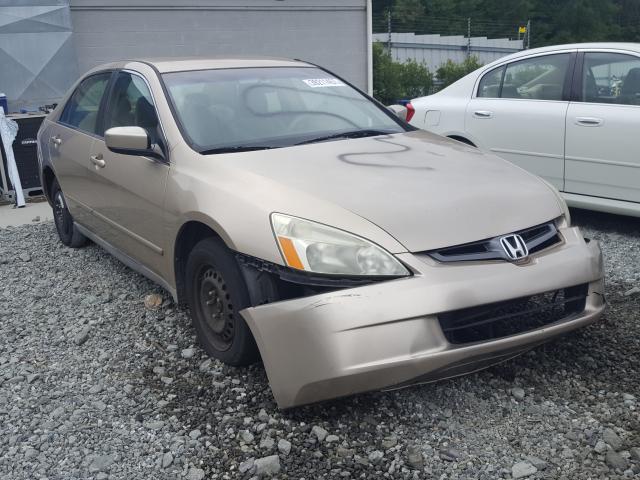 1HGCM56324A104118 - 2004 HONDA ACCORD LX GOLD photo 1