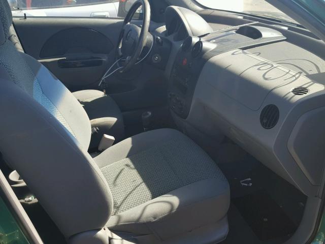 KL1TJ52684B161979 - 2004 CHEVROLET AVEO LS GREEN photo 5