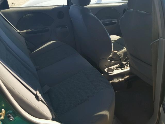 KL1TJ52684B161979 - 2004 CHEVROLET AVEO LS GREEN photo 6