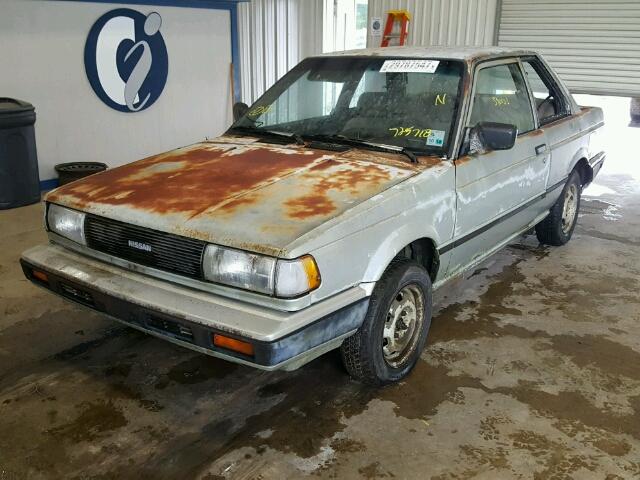 1N4GB22B5LC725718 - 1990 NISSAN SENTRA GRAY photo 2