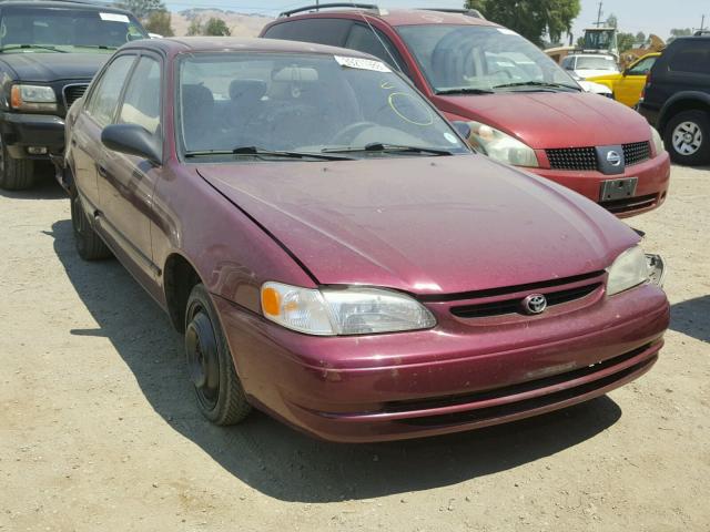 1NXBR12E0WZ004091 - 1998 TOYOTA COROLLA VE MAROON photo 1