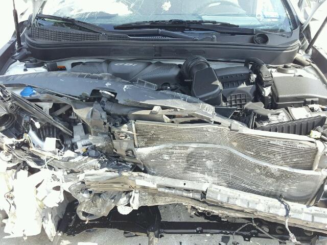 5NPEB4AC5EH823856 - 2014 HYUNDAI SONATA GLS WHITE photo 7