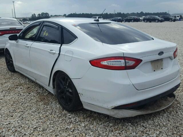 3FA6P0H72FR252676 - 2015 FORD FUSION WHITE photo 3