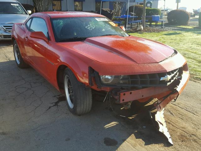 2G1FA1ED1B9106550 - 2011 CHEVROLET CAMARO LS ORANGE photo 1