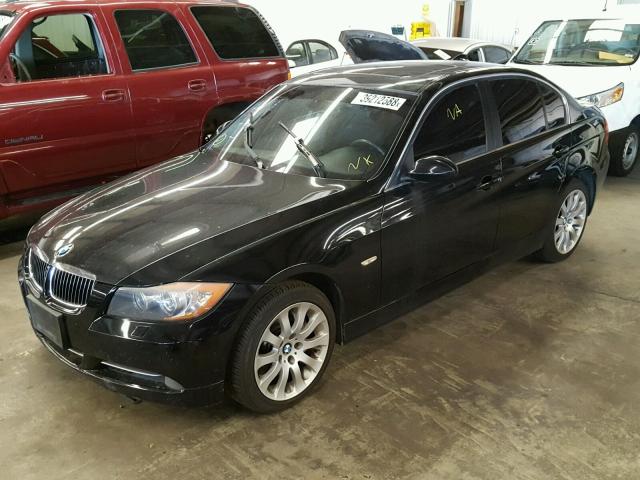 WBAVD53548A009396 - 2008 BMW 335 XI BLACK photo 2
