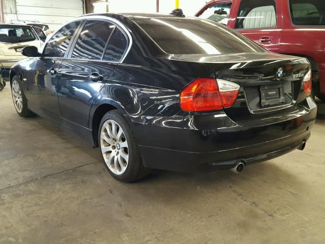 WBAVD53548A009396 - 2008 BMW 335 XI BLACK photo 3