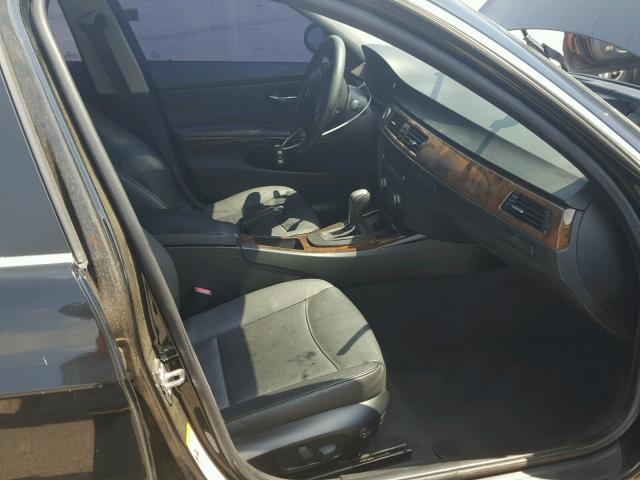 WBAVD53548A009396 - 2008 BMW 335 XI BLACK photo 5