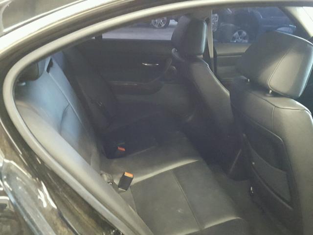 WBAVD53548A009396 - 2008 BMW 335 XI BLACK photo 6