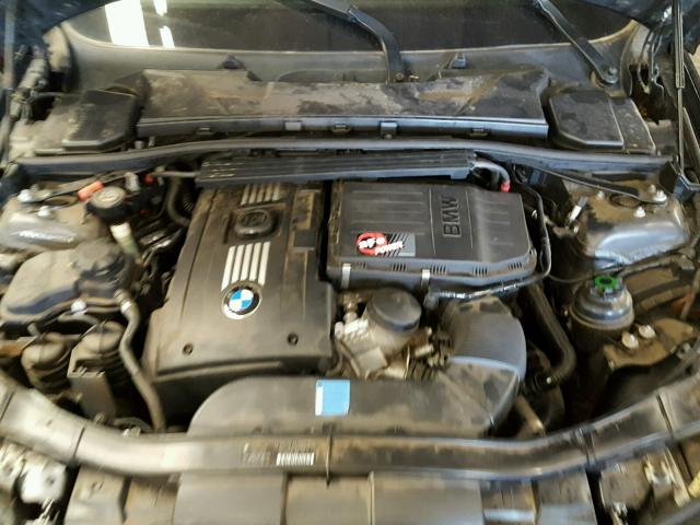 WBAVD53548A009396 - 2008 BMW 335 XI BLACK photo 7