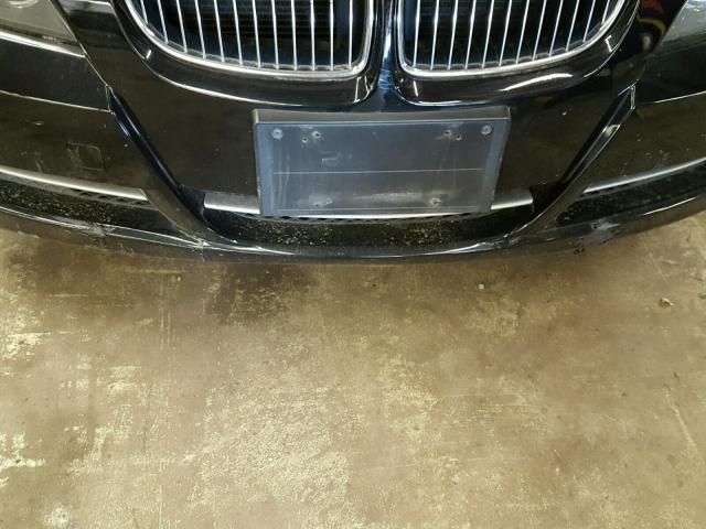 WBAVD53548A009396 - 2008 BMW 335 XI BLACK photo 9