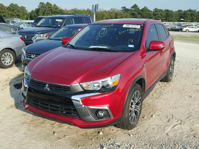 JA4AP3AW2GZ059104 - 2016 MITSUBISHI OUTLANDER RED photo 2