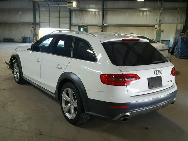 WA1UFAFL1DA146683 - 2013 AUDI A4 ALLROAD WHITE photo 3