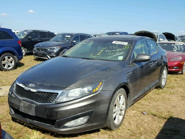 5XXGN4A78DG097195 - 2013 KIA OPTIMA EX BROWN photo 2