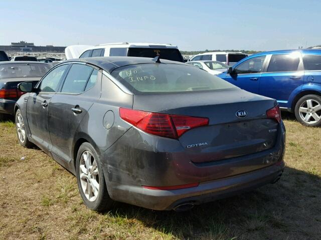 5XXGN4A78DG097195 - 2013 KIA OPTIMA EX BROWN photo 3