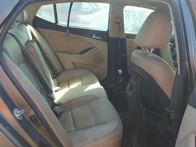 5XXGN4A78DG097195 - 2013 KIA OPTIMA EX BROWN photo 6