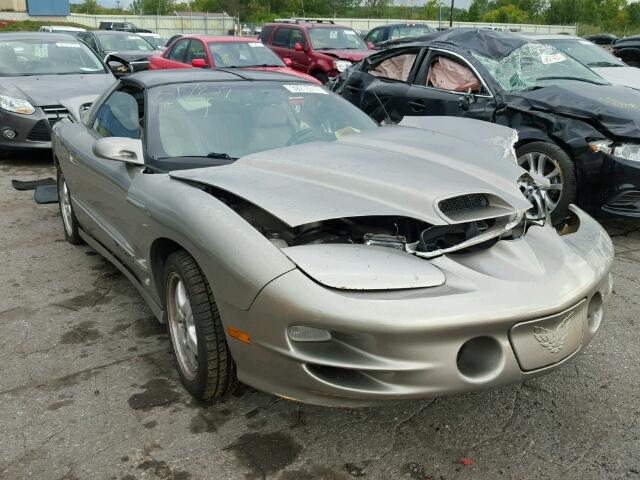 2G2FV22G812136477 - 2001 PONTIAC FIREBIRD F TAN photo 1