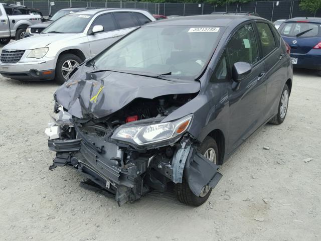 JHMGK5H58GS015607 - 2016 HONDA FIT LX CHARCOAL photo 2