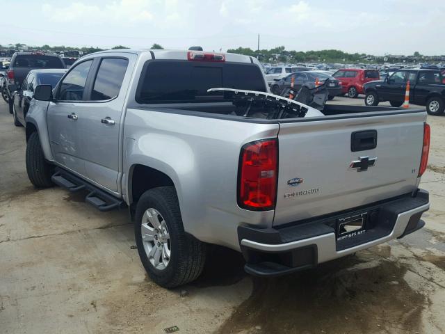 1GCGSCE31G1200886 - 2016 CHEVROLET COLORADO L SILVER photo 3