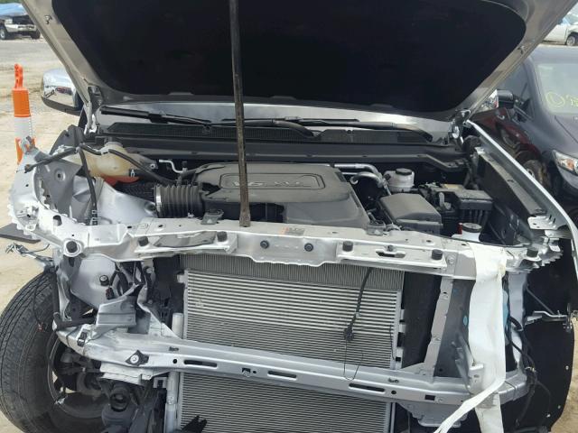 1GCGSCE31G1200886 - 2016 CHEVROLET COLORADO L SILVER photo 7