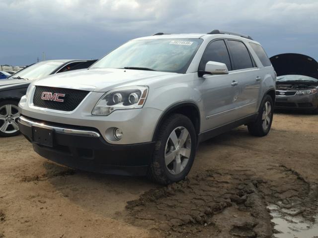 1GKLVMED4AJ143390 - 2010 GMC ACADIA SLT 银色 照片 2