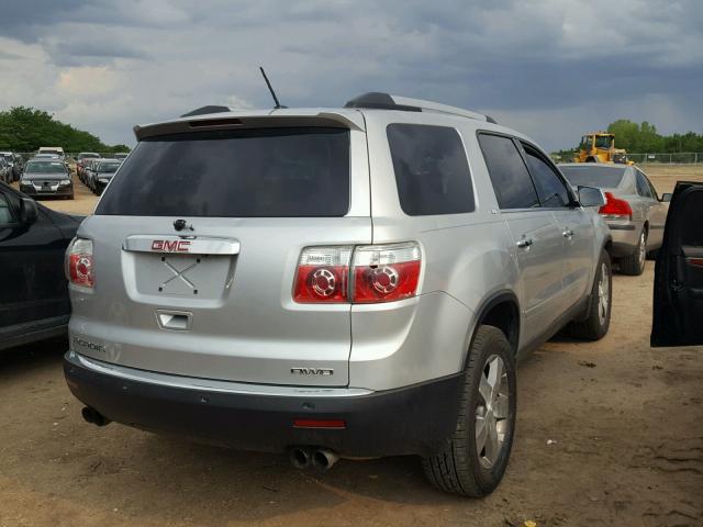 1GKLVMED4AJ143390 - 2010 GMC ACADIA SLT 银色 照片 4