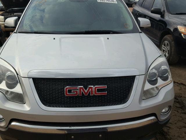 1GKLVMED4AJ143390 - 2010 GMC ACADIA SLT 银色 照片 9