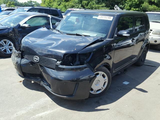 JTLKE50E791070139 - 2009 TOYOTA SCION XB შავი ფოტო 2