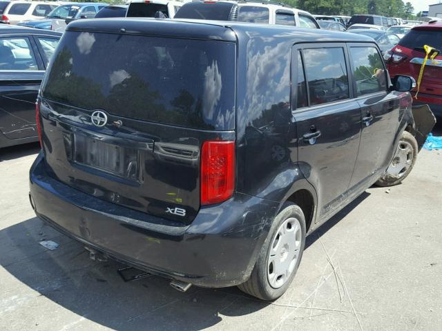 JTLKE50E791070139 - 2009 TOYOTA SCION XB შავი ფოტო 4