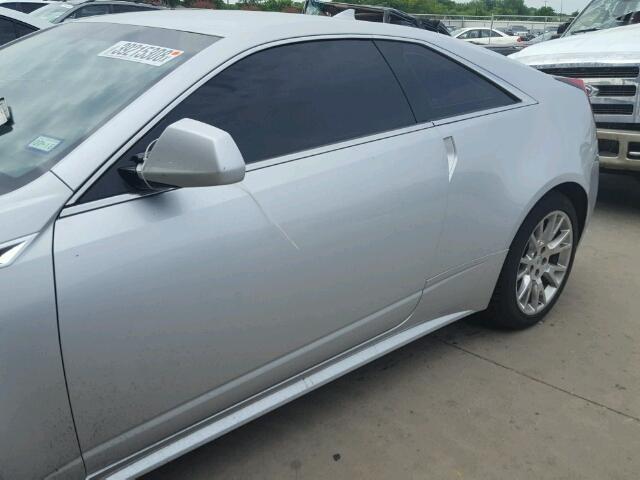1G6DK1ED9B0133150 - 2011 CADILLAC CTS PERFOR Srebrny zdjęcie 10